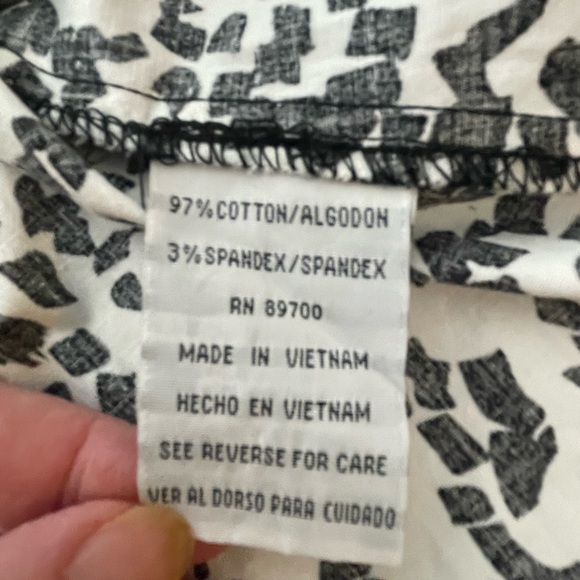 R & K Originals black and white Sundress size 16 - Picture 4 of 9